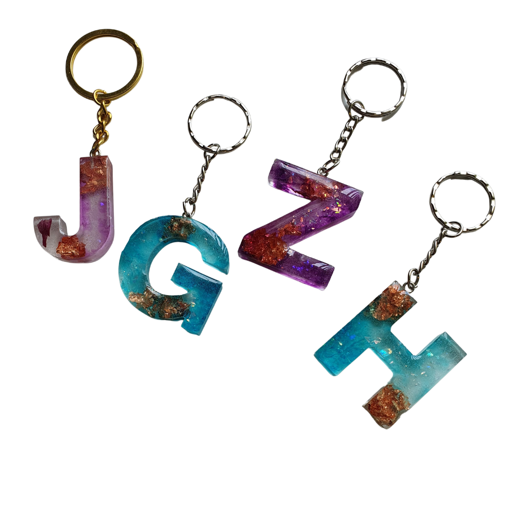 Keychain With Rose Gold Flacks